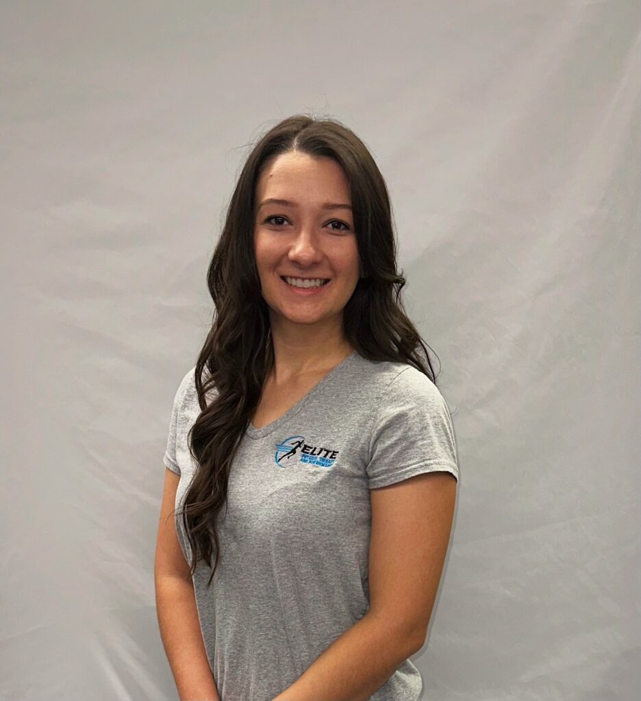 Krissy, member of the staff at Elite Physical Therapy and Performance.